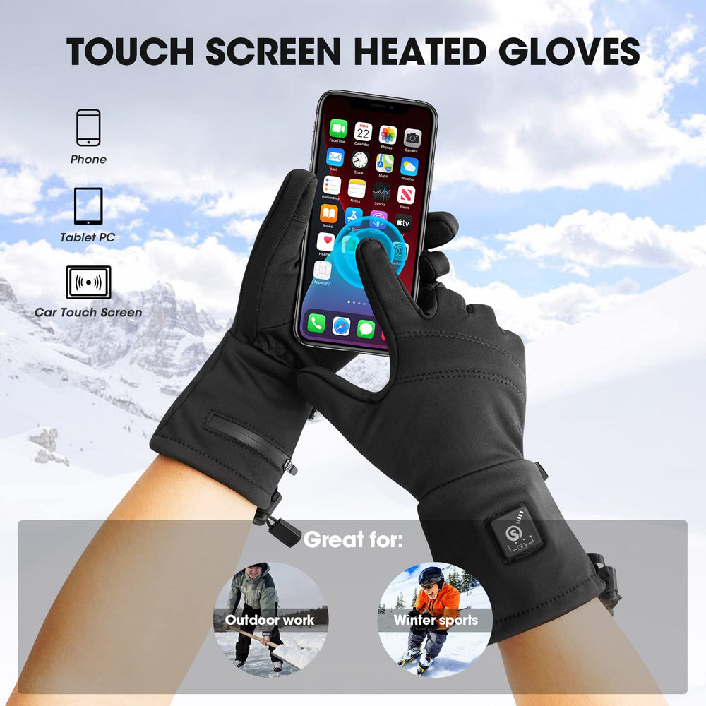 SAVIOR HEAT S18 gloves powered by rechargeable battery for extended warmth