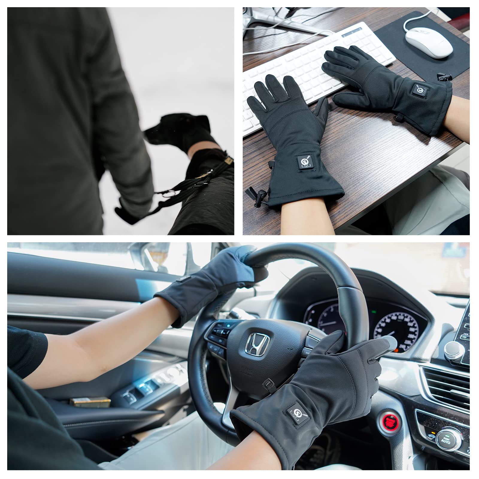 SAVIOR HEAT S18 gloves with windproof flexible design for mobility