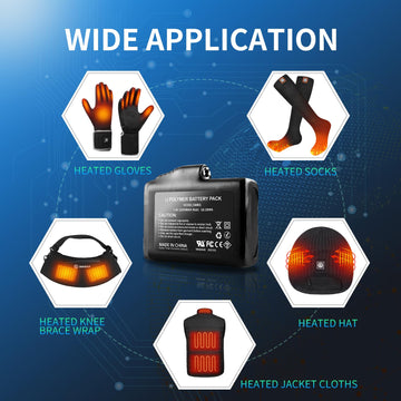 SAVIOR HEAT safety-certified battery signaling reliable power and safety.