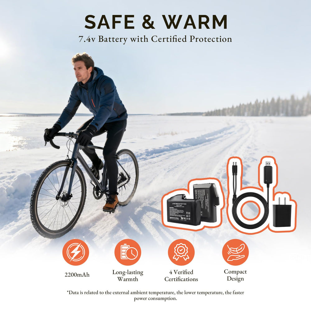 Savior Heat thin heated gloves soft fabric for flexible comfort.