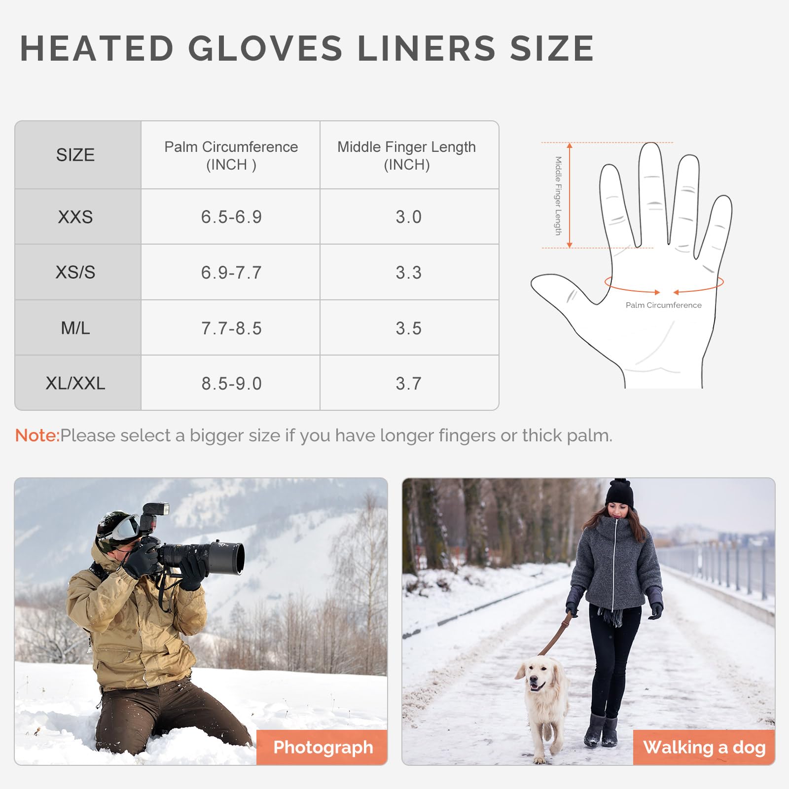 SAVIOR HEAT touch sensor lets you use devices without removing gloves.