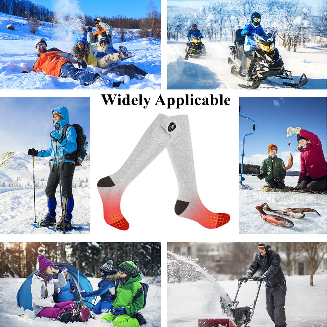 SAVIOR HEAT unisex-fit socks for boot-friendly, secure wear