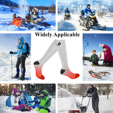 SAVIOR HEAT unisex-fit socks for boot-friendly, secure wear