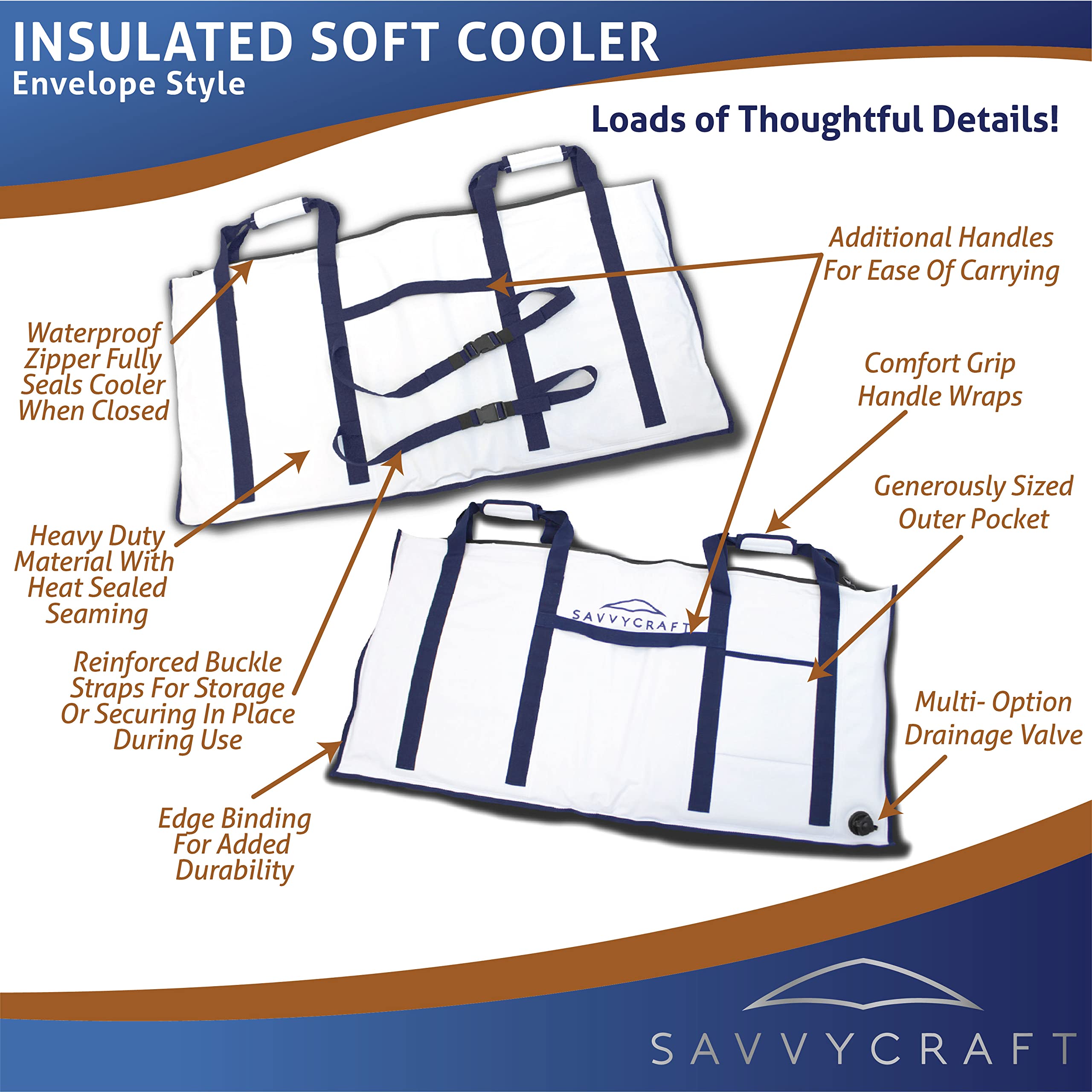 Savvycraft compact shore transport emphasizes lightweight design and convenient roll up
