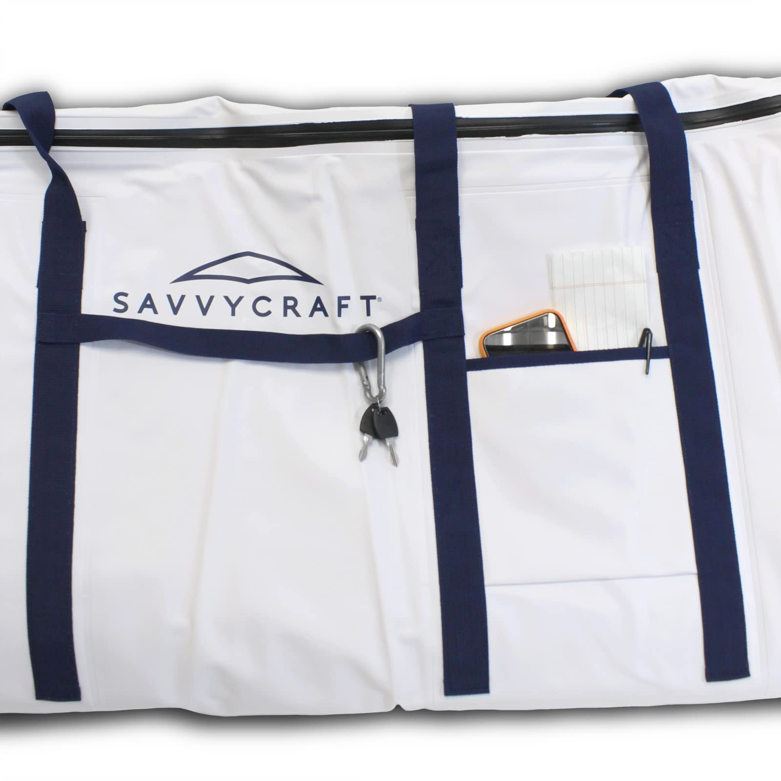 Savvycraft heavy-duty waterproof zippers ensure durability during transport