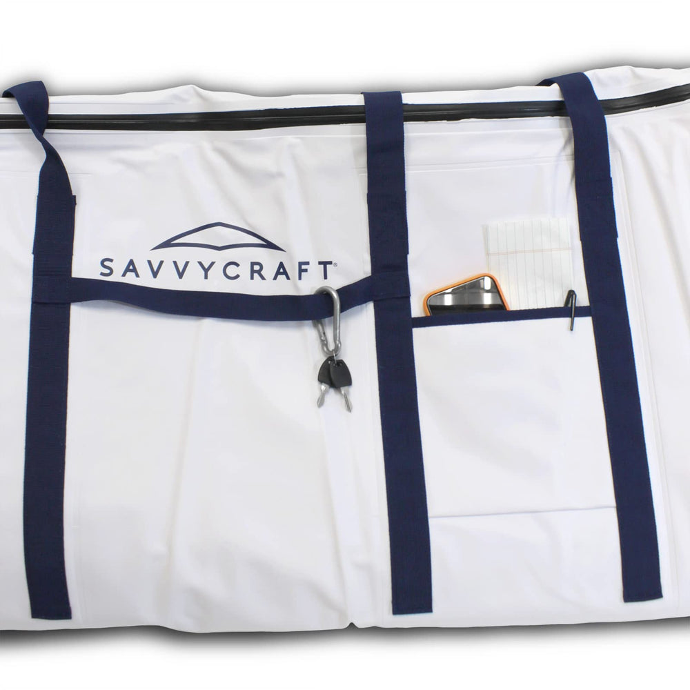 Savvycraft heavy-duty waterproof zippers ensure durability during transport