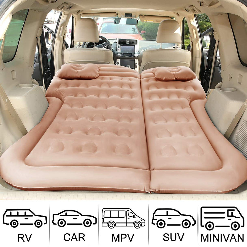 SAYGOGO SUV air mattress closeup shows durable material for long-lasting support.