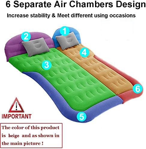 SAYGOGO SUV air mattress thickened PVC material for durable comfort