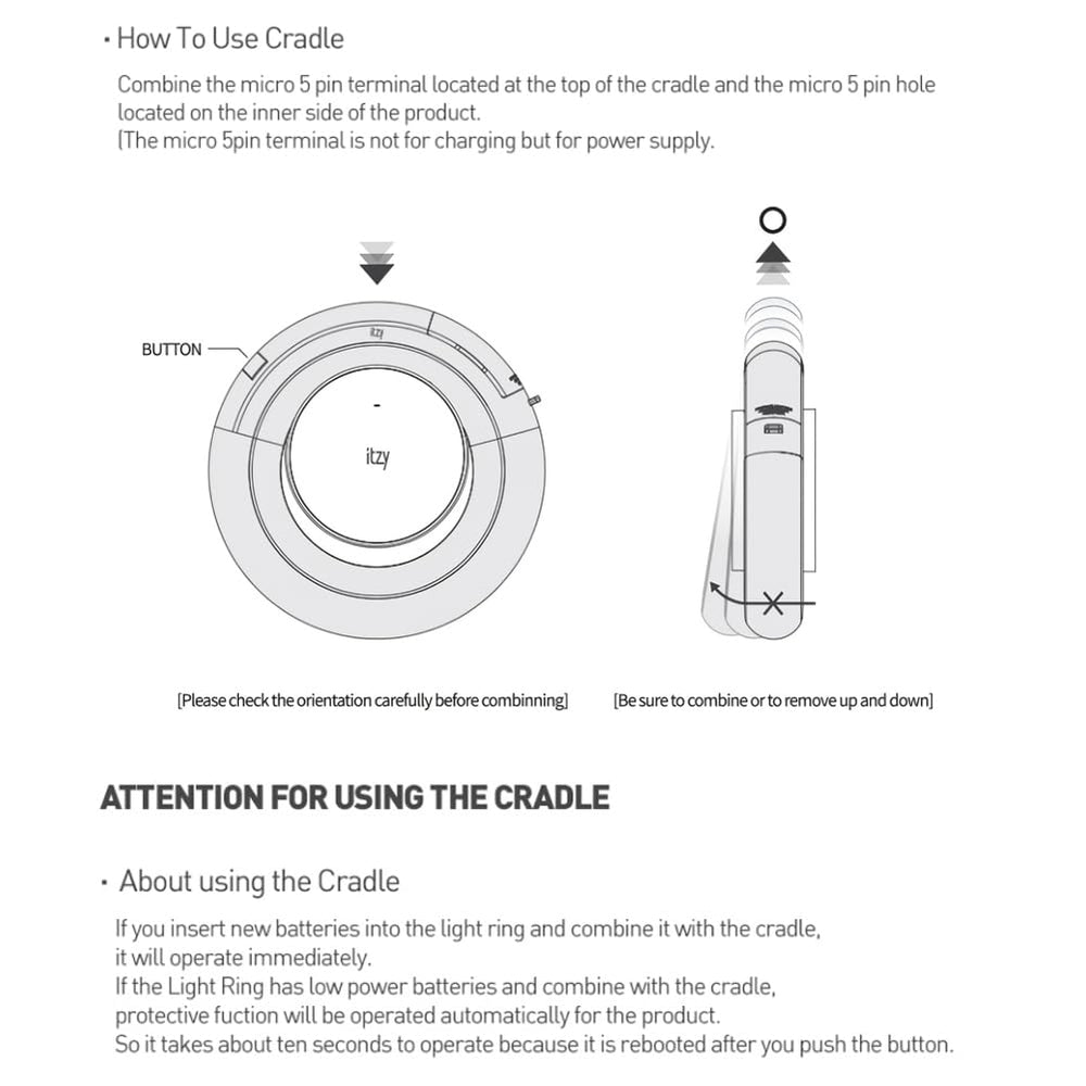 Dr. Sayzer ITZY Light Ring central-control mode suited for live show integration.