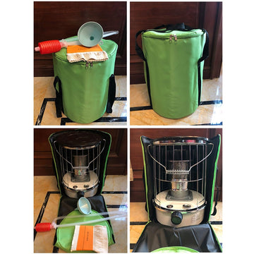 SBCWH kerosene stove tote blue dimensions guide for proper fit.