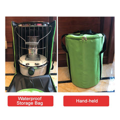 SBCWH kerosene stove tote blue side handle enables easy carrying.