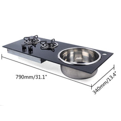 SBPKMARSCT stainless steel stove body for travels