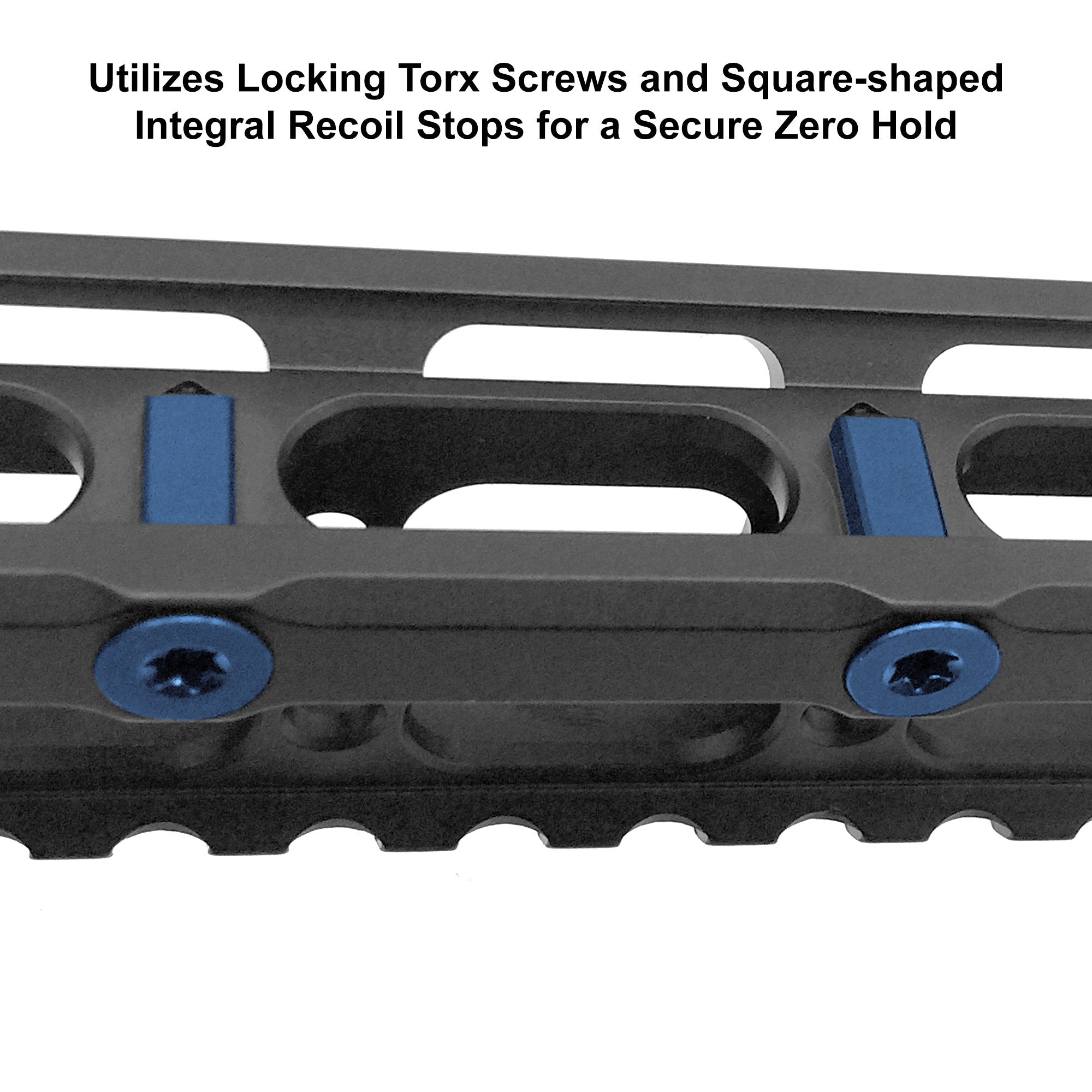 Scalloped Picatinny slots design