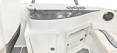 Scandvik 10191P elbow sprayer close-up shows sleek white finish.