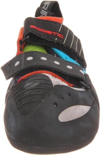 Scarpa Boostic closure-straps secure the foot for powerful moves with maintained sensitivity.