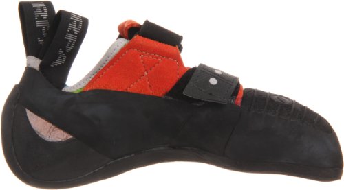 Scarpa Boostic leather-accents add durability and structure for long-term performance.