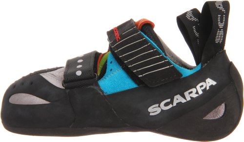 Scarpa Boostic sock-like-upper adapts to foot shape for consistent performance.