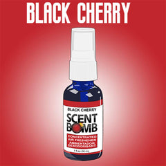 Scent Bomb Black Cherry close-up highlights premium aroma for cozy rooms.