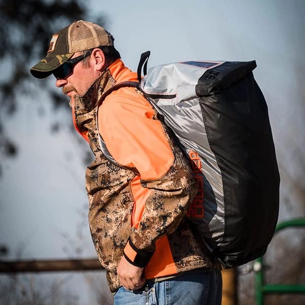 Scent Crusher Halo Series Gear Bag adjustable straps and pockets for easy transport