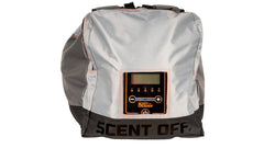 Scent Crusher Halo Series Gear Bag with ozone generator inside for odor management