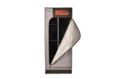 Scent Crusher Locker Lite showing dimensions 28x69 for compact storage
