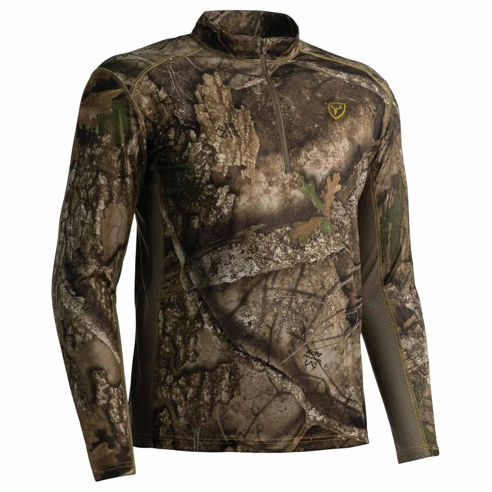 SCENTBLOCKER Angatec underarm mesh panel for enhanced ventilation during activity.