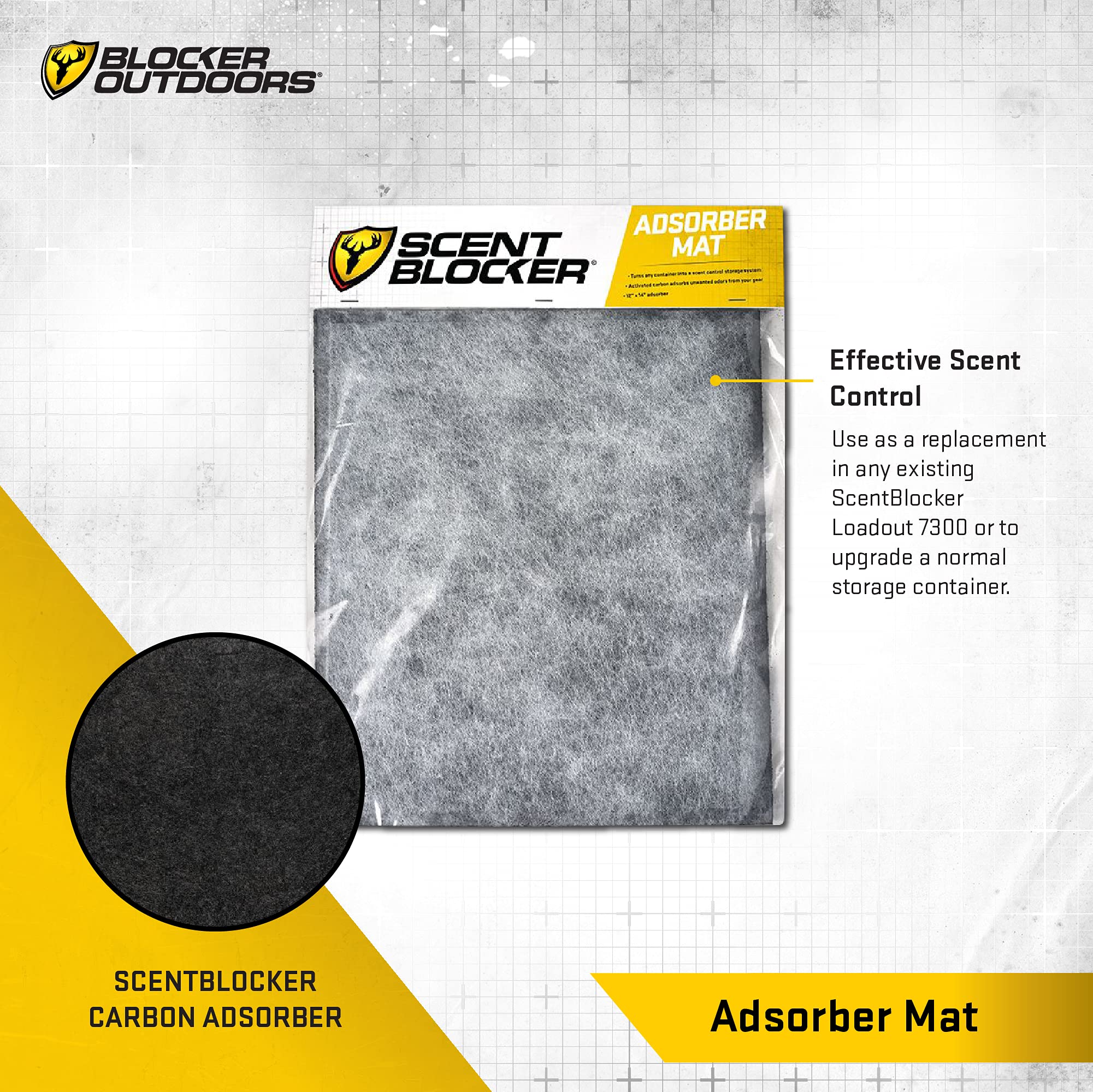 SCENTBLOCKER Carbon Scent Absorber highlights odor control for hunting gear