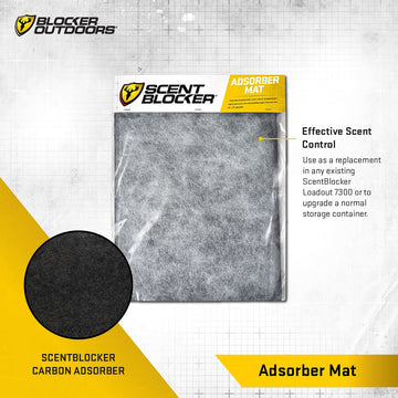 SCENTBLOCKER Carbon Scent Absorber highlights odor control for hunting gear