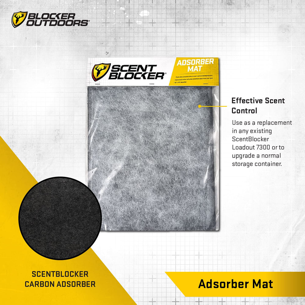 SCENTBLOCKER Carbon Scent Absorber highlights odor control for hunting gear
