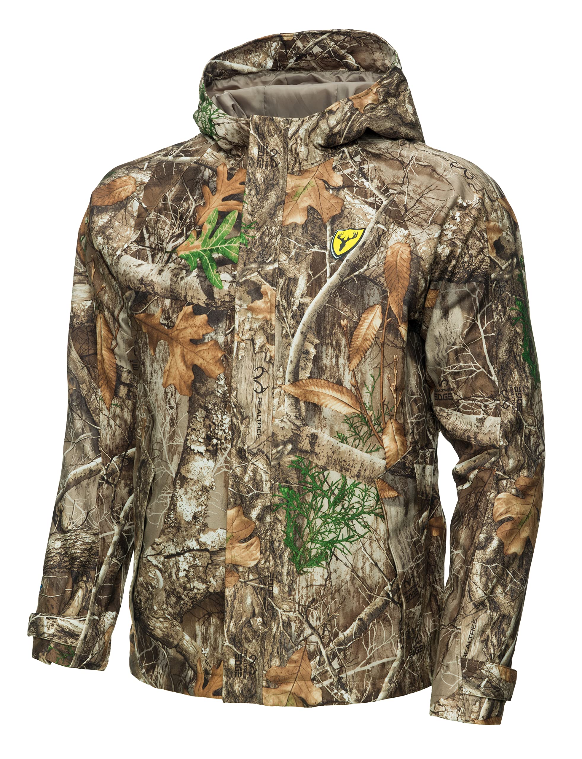 ScentBlocker Drencher camo pattern blends with terrain for stealth