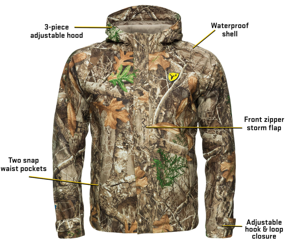 ScentBlocker Drencher drawcord waist improves fit and mobility