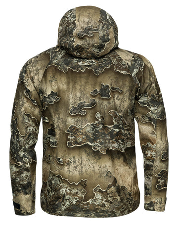 ScentBlocker Drencher hood-adjustment feature for weather control