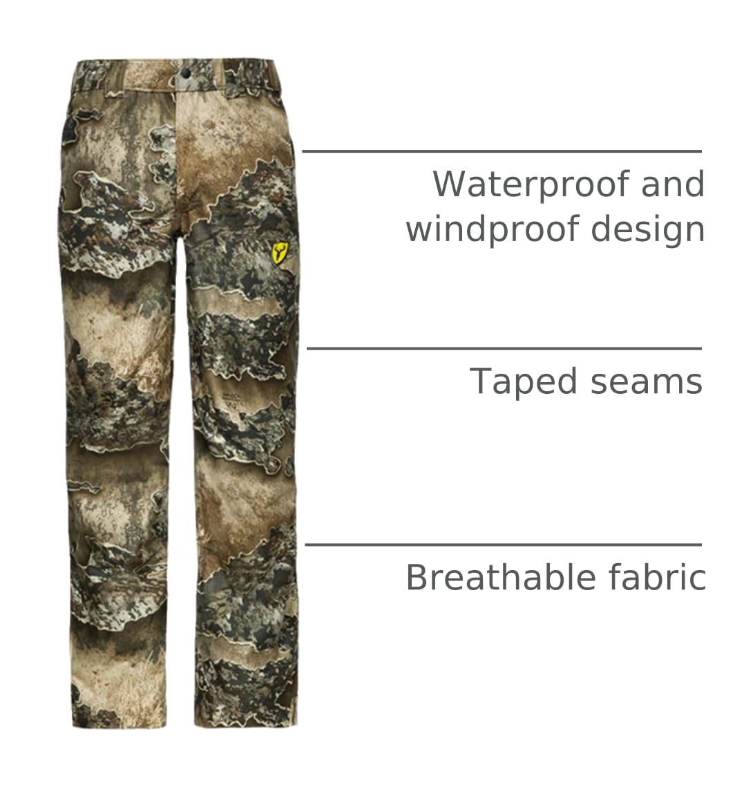 SCENTBLOCKER Drencher pants pocket design shows secure storage for essential gear