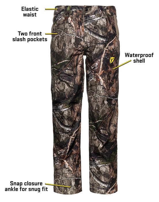 ScentBlocker Drencher pants pockets detail emphasizes gear storage.