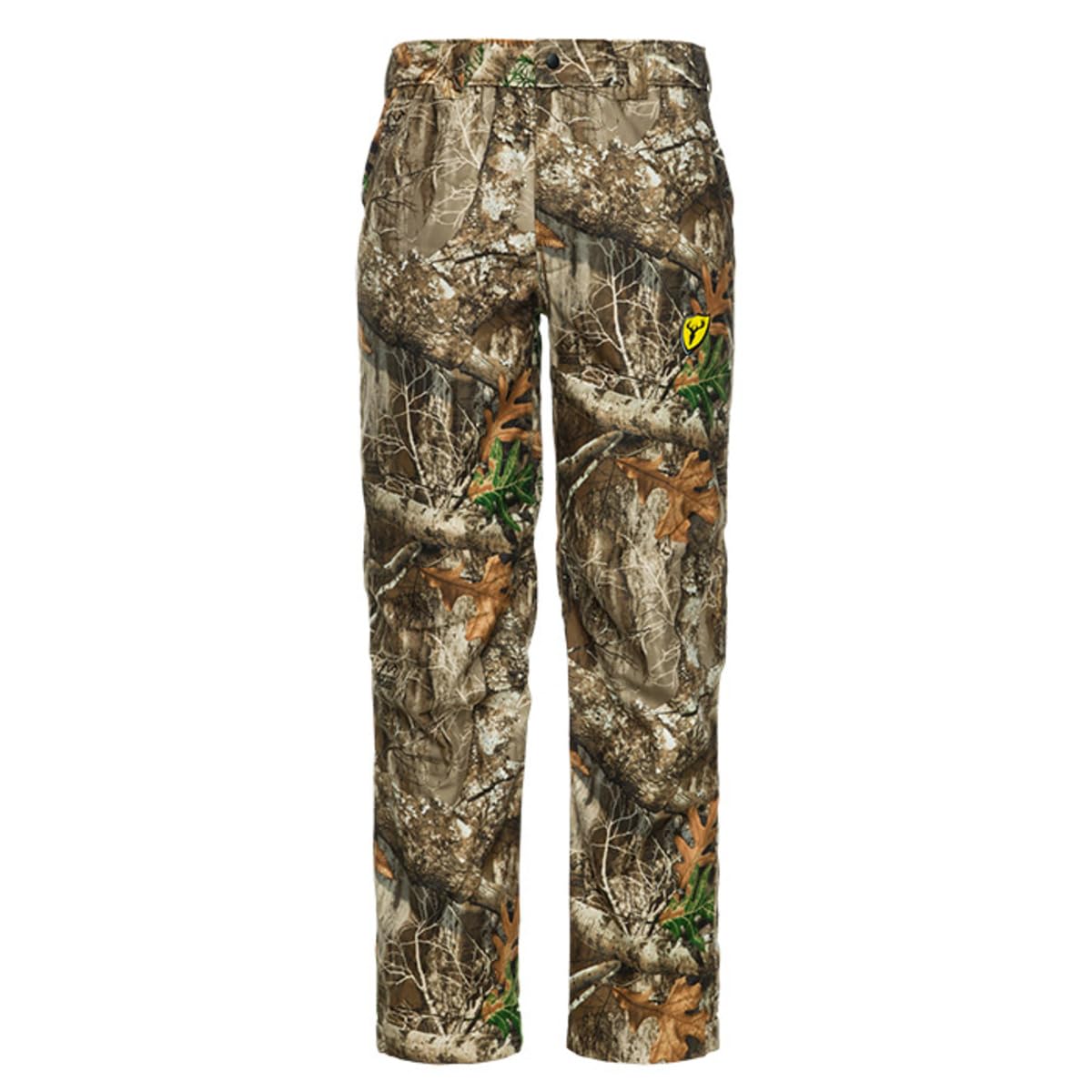 SCENTBLOCKER Drencher pants waterproof front view for rainy hunts.