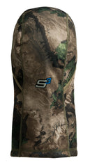 SCENTBLOCKER Shield S3 full-face mask in camo provides comfort and odor management outdoors.