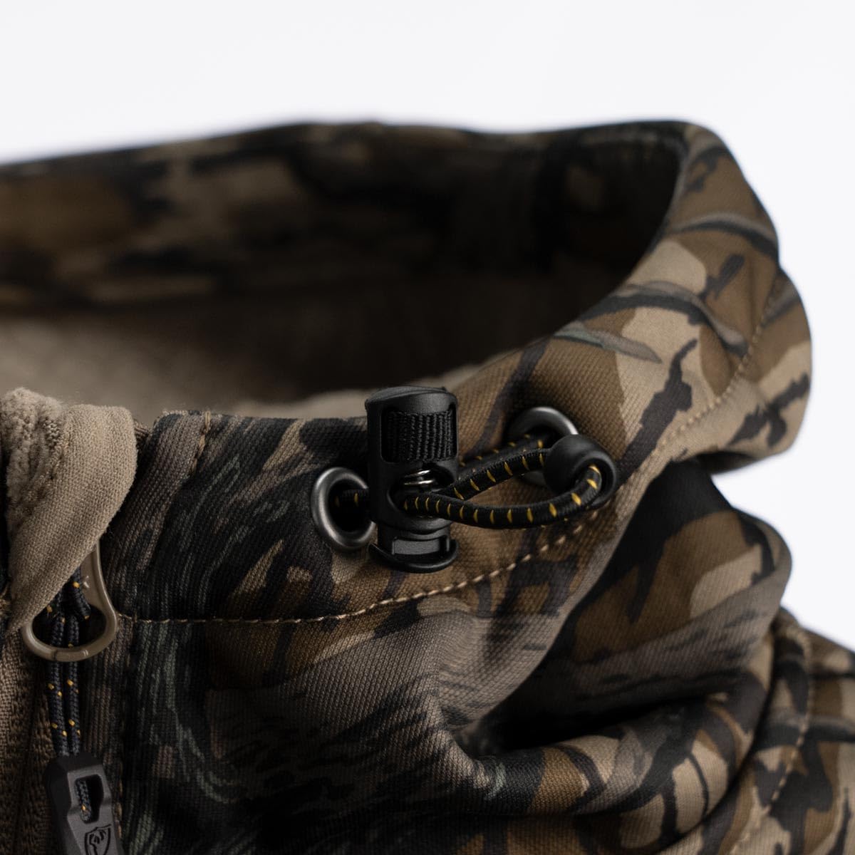 SCENTBLOCKER Shield Series Silentec Jacket fabric texture emphasizes quiet, flexible fabric blend