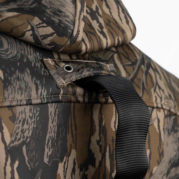 SCENTBLOCKER Shield Series Silentec Jacket pocket closeup reveals multiple storage options