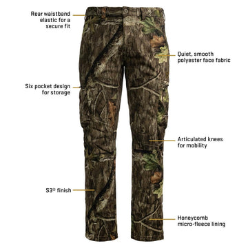 SCENTBLOCKER Shield Series Silentec midweight pants six pockets for gear organization