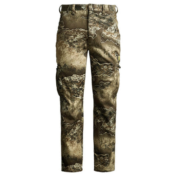SCENTBLOCKER Shield Series Silentec midweight pants front view in Realtree Excape for silent hunts