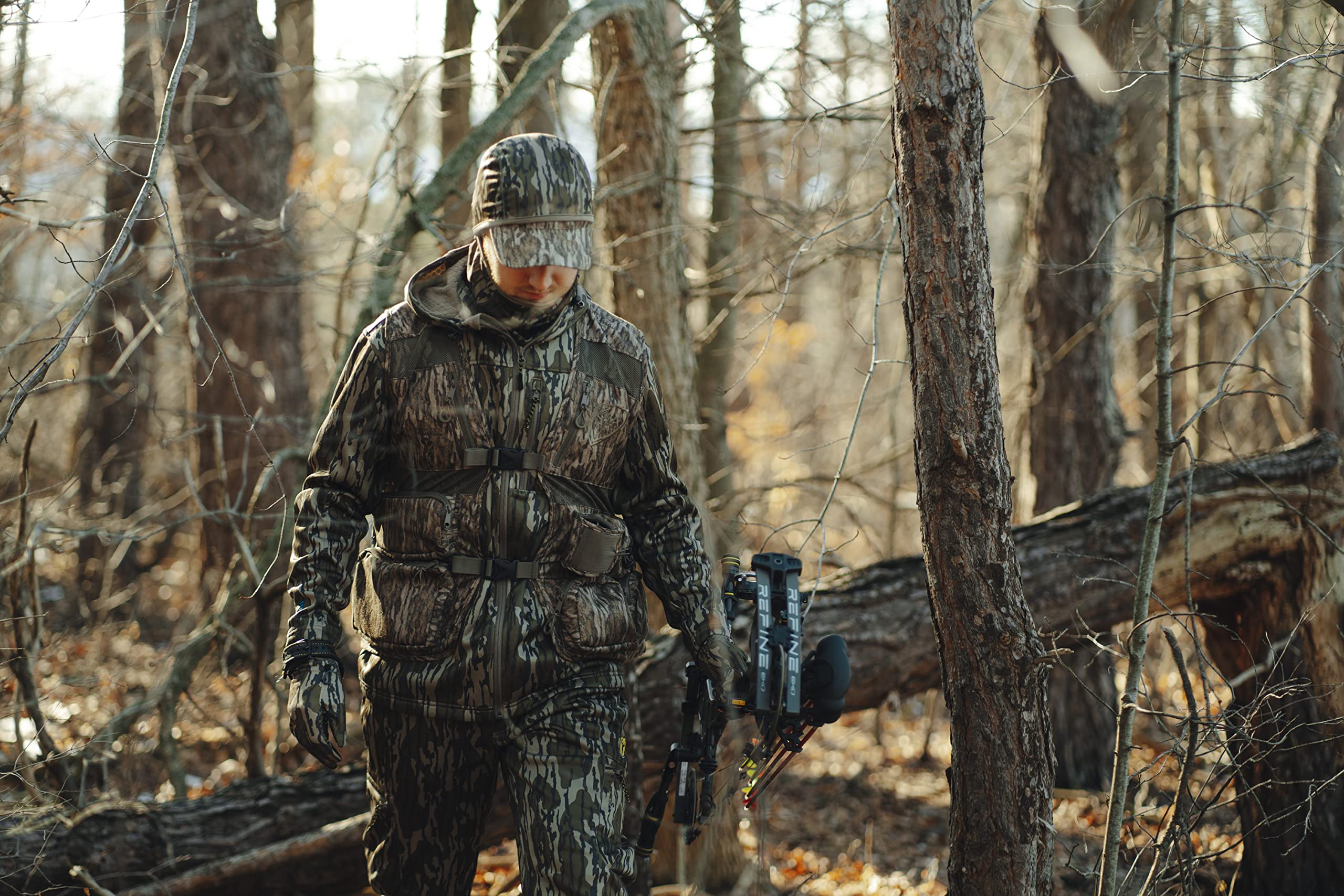 SCENTBLOCKER Shield Series Silentec pants elastic waistband for secure fit.