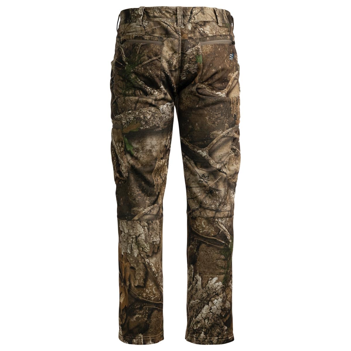 ScentBlocker Shield Series Silentec pants hexagonal fleece liner close-up for warmth.