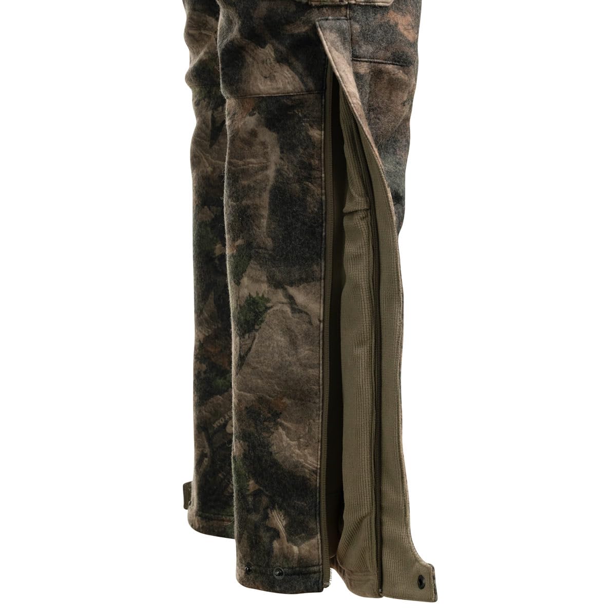 SCENTBLOCKER Wooltex Pro Pants side pocket layout for gear organization on hunts