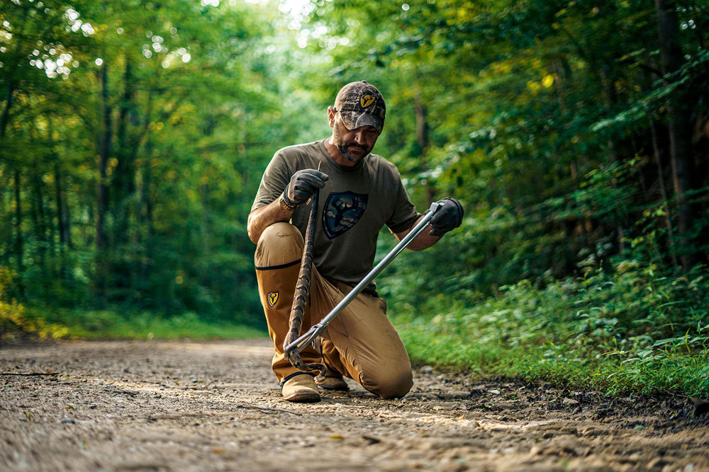 SCENTBLOCKER Snake Gaiters suitable for hunters and hikers in snake country.
