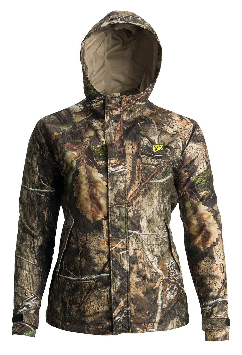 SCENTBLOCKER Sola Drencher full-zip with storm flap for easy layering.