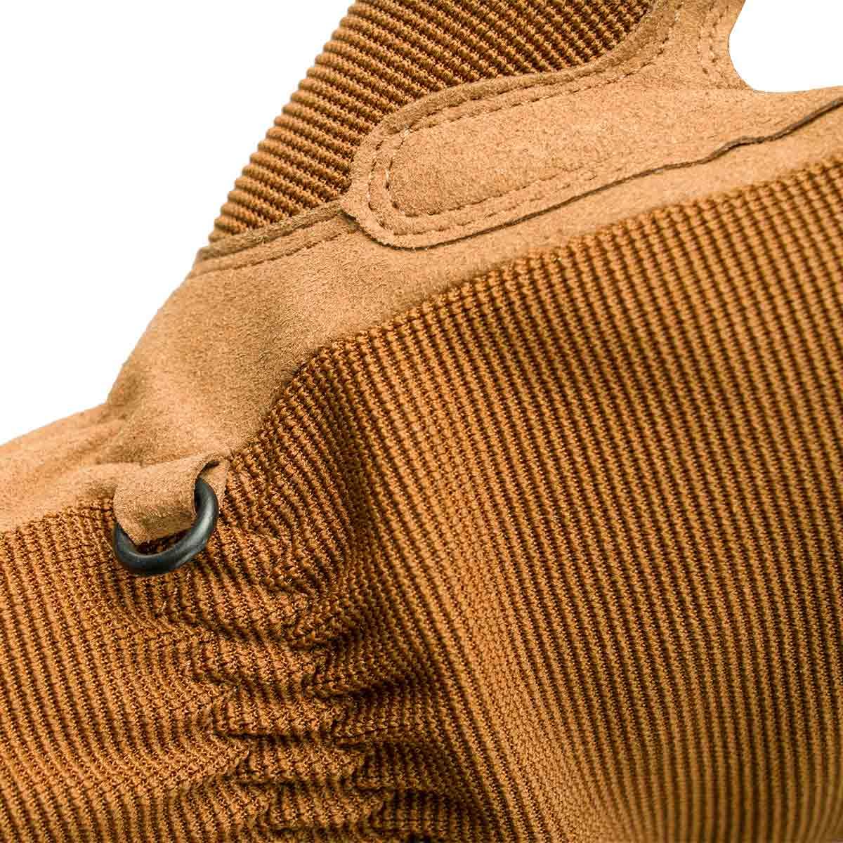 SCENTBLOCKER stretch shell demonstrates natural flexibility for range movement.