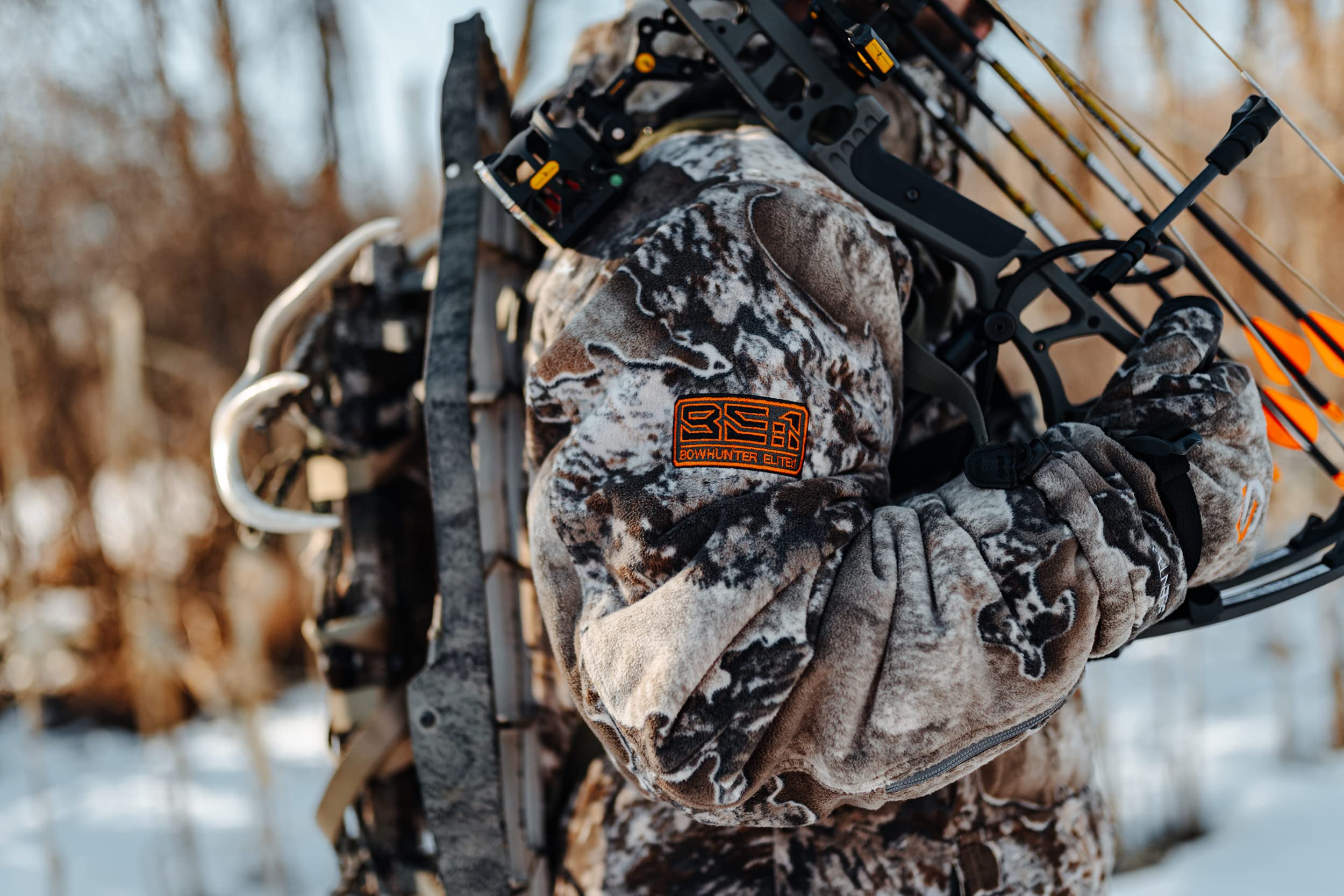 ScentLok BE1 Fortress carbon alloy layer blocks scent without hindering dexterity.