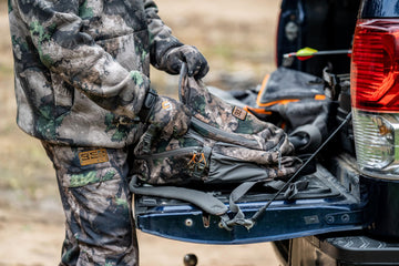 ScentLok BE:1 Grinder Lite hydration pocket ready for on-the-go hydration