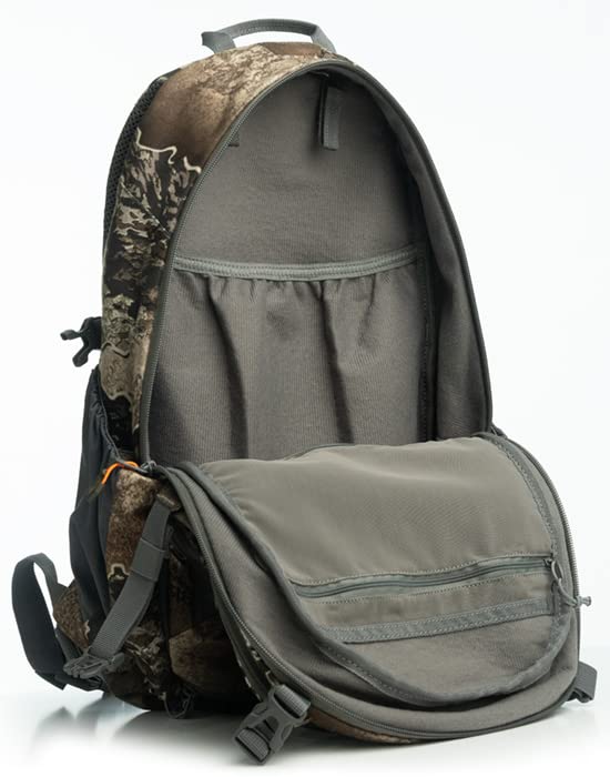 ScentLok BE:1 Grinder Lite six internal pockets keep gear organized