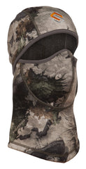 ScentLok BE:1 midweight headcover in Mossy Oak Terra Gila for warmth and scent control during hunts.